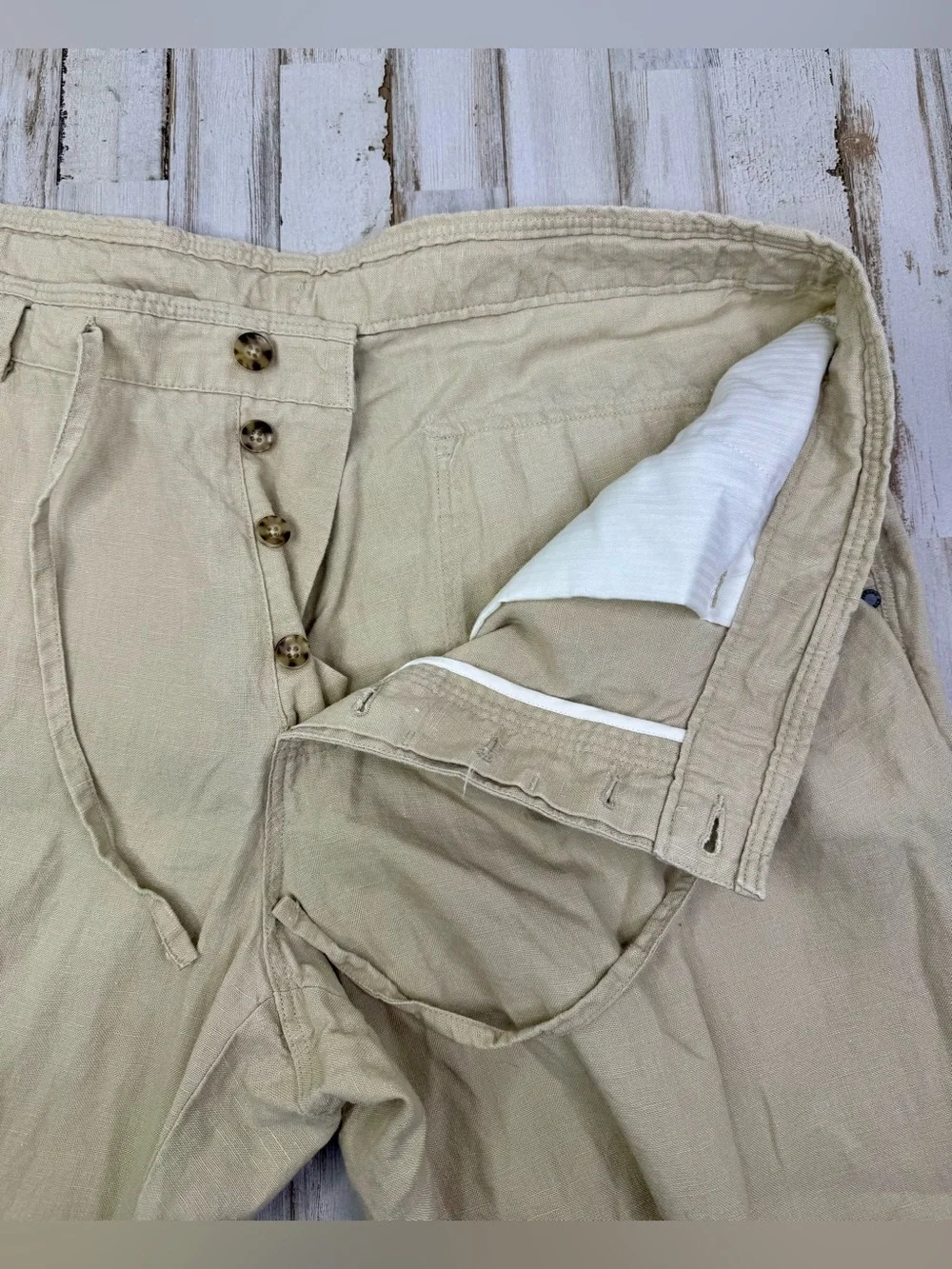 Murano linen pants